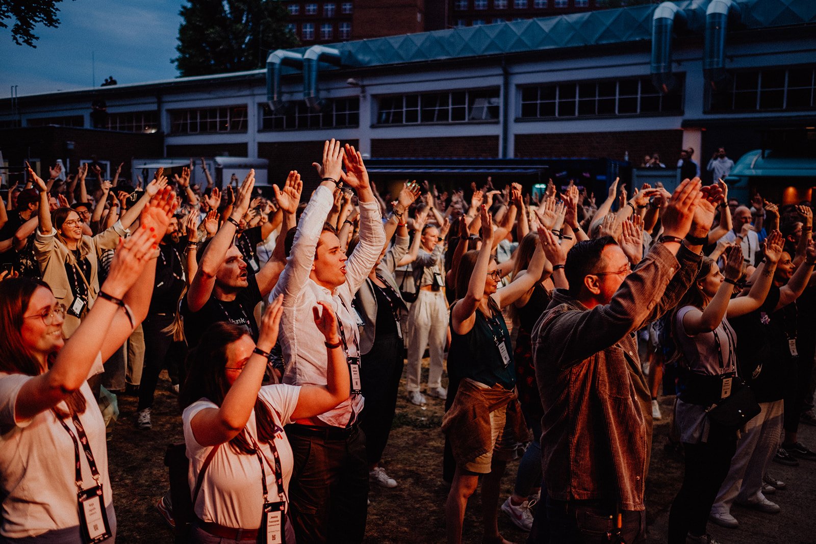 Konzert mit Royal Republic als Abschluss von Event Day 1